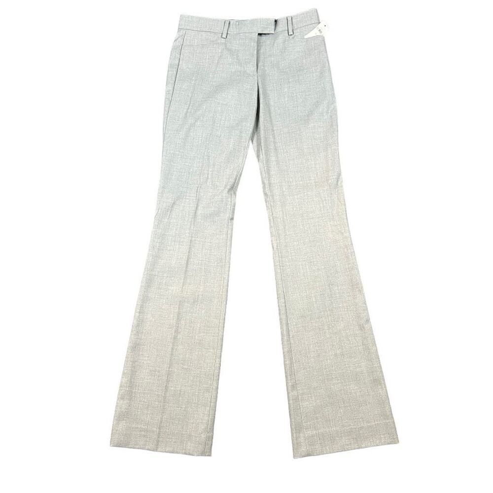 GAP Light Gray Textured Dress Trousers